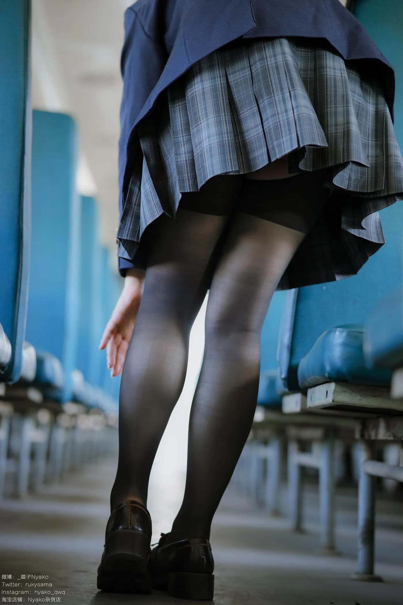 Nyako喵子 – NO.37 痴·女子校生2 火车jk [80P]插图5